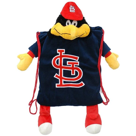 Forever Collectibles Other - St. Louis Cardinals Plush Drawstring Backpack